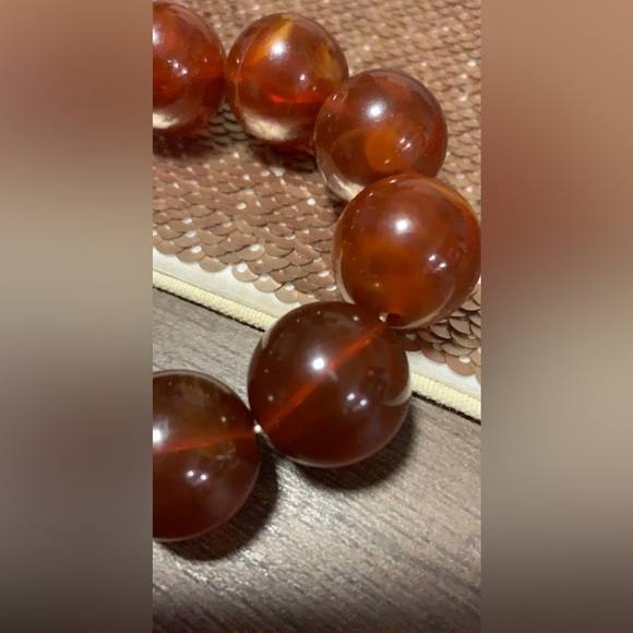 Brown Bubble stretch bracelet - Picture 4 of 7